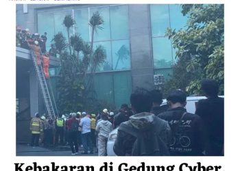 Kebakaran di Gedung Cyber, APJII : Data Center Aman