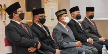 Zufra Irwan Kembali Diamanahkan Pimpin KI Riau, Junaidi Wakil Ketua