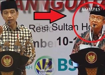 ” dipikir Saya Gak Kepikiran ? Saya Pernah Susah ” Jokowi Jawab Kritik Anwar Abbas, isi Pidato Pun Batal