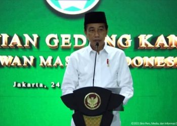Resmikan Gedung Baru DMI, Jokowi ingin Masjid jadi Pusat Dakwah hingga Pendidikan