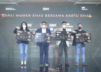 Sinergi BRI dan Pegadaian, Luncurkan Kartu Kredit Berbasis Tabungan Emas Pertama di Indonesia