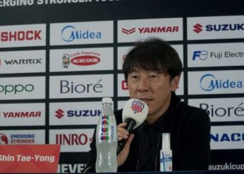 Ganas, Shin Tae-yong Yakin Timnas Indonesia Hancurkan Singapura