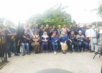 Resmi Menjadi Konstituen Dewan Pers, JMSI Riau Syukuran