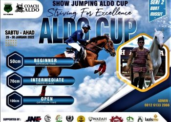Show Jumping ALDO CUP Seri 2 Akhir Januari ini, dibuka KaDisPora Riau Boby Rahmat