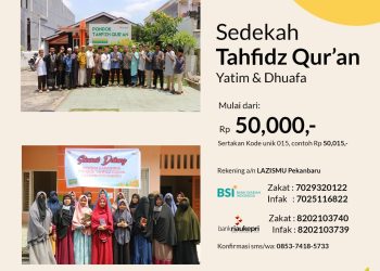 SEDEKAH TAHFIDZ QUR’AN YATIM & DHUAFA