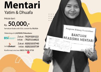 BEASISWA MENTARI YATIM & DHUAFA