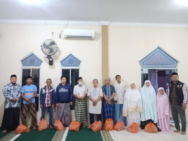 KL LAZISMU MDTA AL-HIJRAH Bagikan Sembako