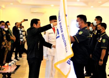 DR Syafriadi Resmi Lantik Pengurus JMSI Rohil Periode 2022-2027