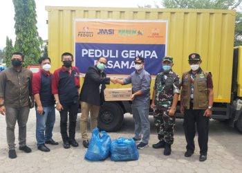 Bantu Korban Gempa Pasaman, JMSI Gandeng Artha Graha Peduli