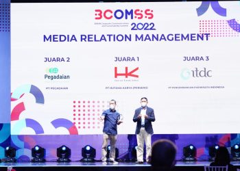 Selamat ! Pegadaian Menangkan 2 Kategori Penghargaan BCOMSS 2002