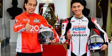 Parade Bareng Rider MotoGP, Mario Aji Mohon Dukungan Jelang Balapan di Mandalika