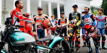 Parade Bareng Rider MotoGP, Mario Aji Mohon Dukungan Jelang Balapan di Mandalika
