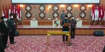 Asisten I Pemko Pekanbaru Lantik Ratusan Pejabat Eselon III Dan IV