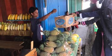 Grebek Pasar Cara UMM, UNILA dan LAZISMU Galang Dana untuk Yatim Dhuafa