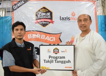 Empat Masjid di Jakarta Terima Menu Berbuka Puasa Program Takjil Tangguh LAZISMU