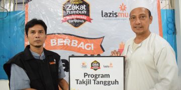 Empat Masjid di Jakarta Terima Menu Berbuka Puasa Program Takjil Tangguh LAZISMU