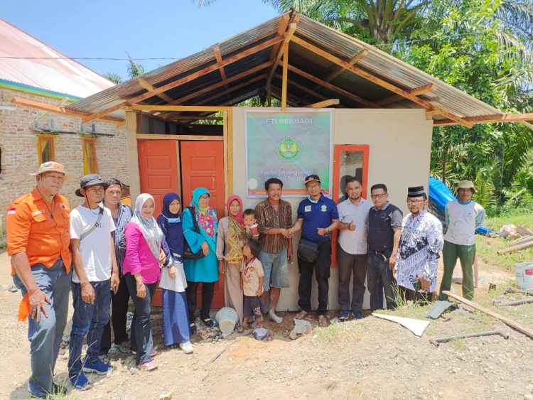 Fakultas Teknik Industri Universitas Bung Hatta Bantu Warga Pasaman