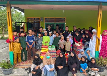 Ikatan Pemuda Minang Riau Santuni Anak Yatim, Berbagi di Bulan Ramadhan
