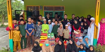 Ikatan Pemuda Minang Riau Santuni Anak Yatim, Berbagi di Bulan Ramadhan