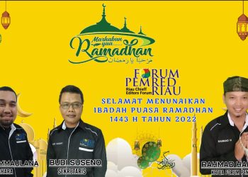 Pererat Silaturrahim, Forum Pemred Riau Akan Adakan Buka Puasa Bersama
