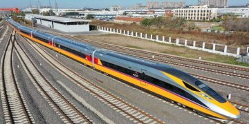 Rangkaian Kereta Cepat Pesanan KCIC Sudah Selesai Diproduksi di China