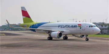 2 Pesawat Airbus Milik Pelita Air Service Tiba di Bandara Soetta, Begini Penampakannya