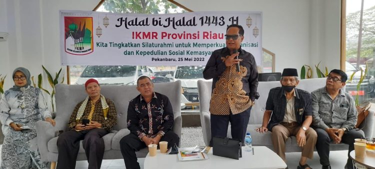 Jalin Silaturahmi, IKMR Riau Gelar Halal Bihalal di Co,ma Coffe