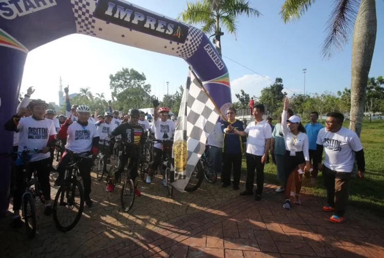 ASITA KEPRI Gelar ASITA Bike Fest 2022, Walikota Lepas Ratusan Peserta