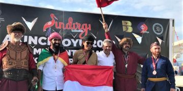 Putra Asal Riau Almakmur Nugraha Naik Podium Panahan Berkuda di Turki