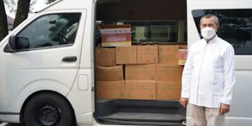 Gubernur Riau Dapat Kiriman Hadiah 4 Ton Kurma Dari Duta Besar Saudi Arabia