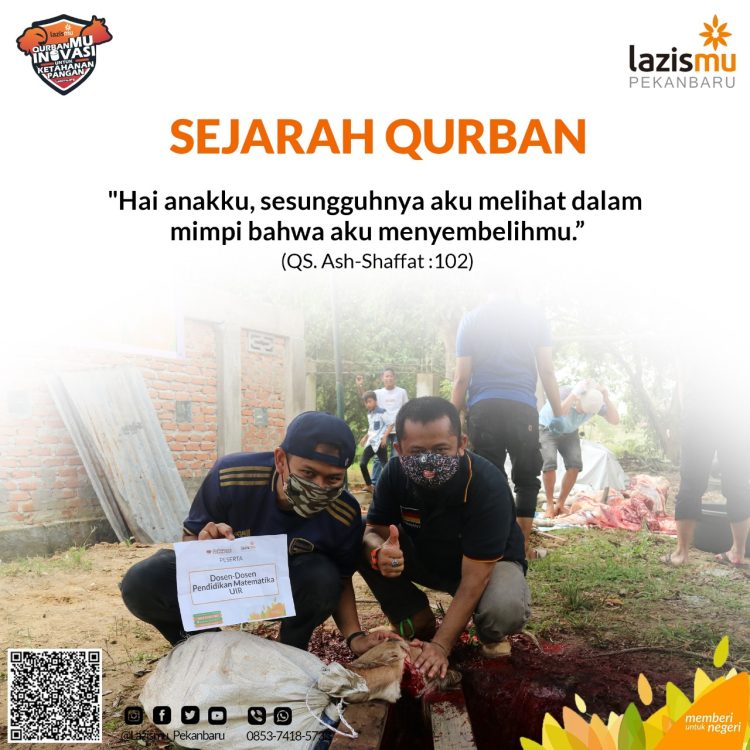 LAZISMU Pekanbaru : Sejarah Qurban