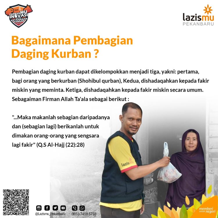 LAZISMU Pekanbaru : Bagaimana Pembakian Daging Kurban