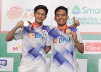 Underdog Tapi Bekuk 4 Pemain Unggulan Ini Perjalanan Pramudya/Yeremia Juara Badminton Asia