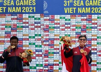 Pedayung Riau Sumbang 3 Emas, 1 Perak, 2 Perunggu di Sea Games Vietnam 2021