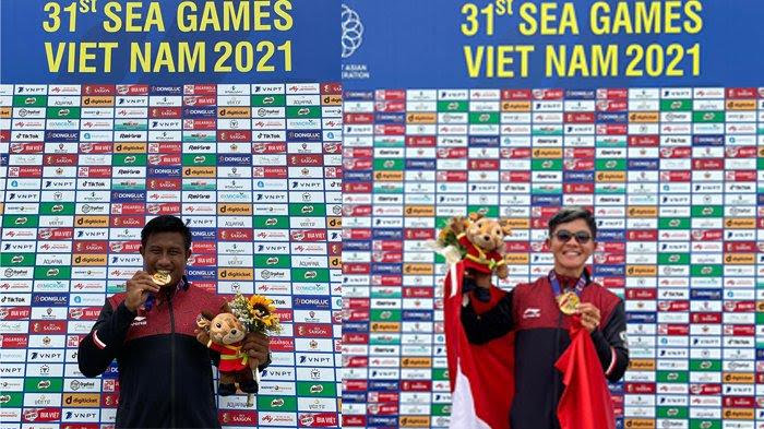 Pedayung Riau Sumbang 3 Emas, 1 Perak, 2 Perunggu di Sea Games Vietnam 2021