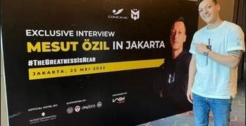 Alhamdulillah Mesut Ozil ingin Sholat Jumat di Masjid Istiqlal Lajut ke Bali