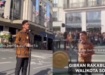 Kenalkan UMKM Solo, Pidato Gibran di Depan Ratusan Orang Paris Jadi Trending Topic, Warganet: Enggak Bawa Teks