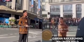 Kenalkan UMKM Solo, Pidato Gibran di Depan Ratusan Orang Paris Jadi Trending Topic, Warganet: Enggak Bawa Teks