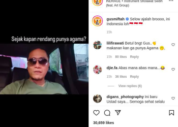 Heboh Rendang Babi, Gus Miftah: Sejak Kapan Rendang Punya Agama?