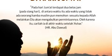 Hari Jumat adalah waktu mustajab untuk berdoa