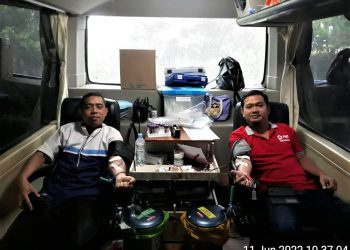 PMI Kecamatan Lima Puluh Gelar Donor Darah untuk Penuhi Kebutuhan Kantong Darah di Kota Pekanbaru