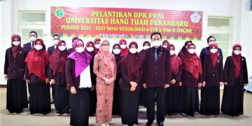 DPK PPNI Universitas Hang Tuah Pekanbaru Periode 2022-2027 dilantik