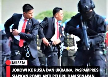 5 Fakta Rencana Kunjungan Jokowi ke Ukraina : dikawal 39 Personil Paspampres dan Senjata Lengkap