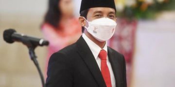 Sesaat Jadi WaMen ATR Raja Juli Antoni, dido’akan oleh Mudir Pondok Pesantren Darul Arqam Muhammadiyah Garut