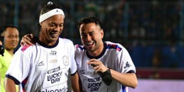 Aksi Ronaldinho Bela RANS Nusantara Vs Persik Kediri di Kanjuruhan, Skor Akhir 2-4