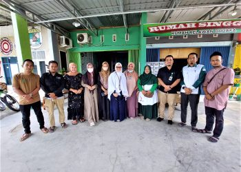 Dosen Universitas Hang Tuah Pekanbaru Gandeng Rumah Relawan Dhuafa dalam Kegiatan Pengabdian