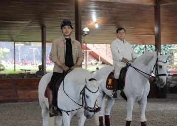 Kegiatan Prabowo di Hambalang, Latih Anak Jokowi Berkuda, Lihat Nih!