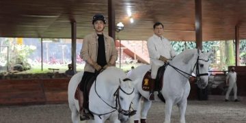 Kegiatan Prabowo di Hambalang, Latih Anak Jokowi Berkuda, Lihat Nih!