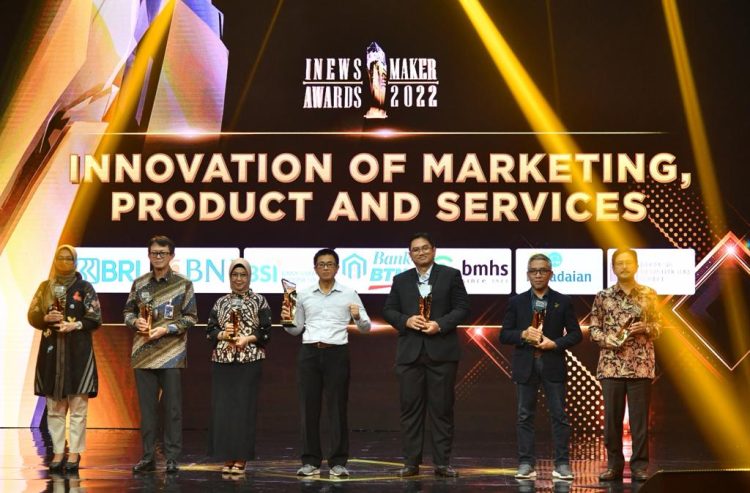 Kartu Emas Pegadaian Raih Penghargaan Inewsmaker Awards 2022