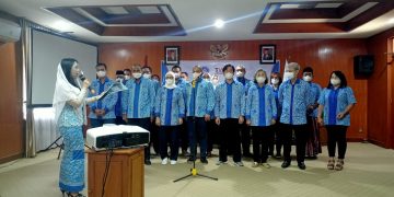 Doktor Nunung Rusmiati Resmi Lantik DPD ASITA Jateng 2022-2027